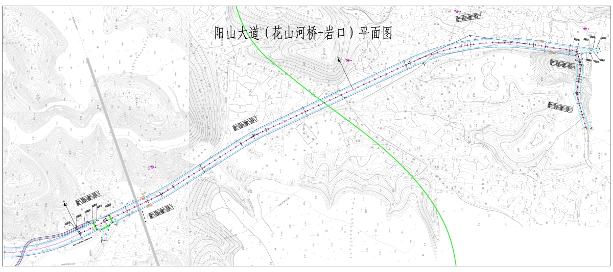 阳山大道方案公示